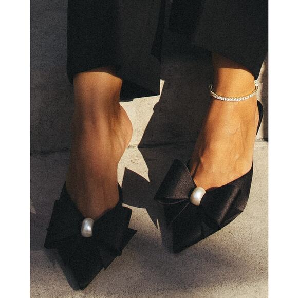 ZARA Embellished Heels NWT - Picture 10 of 16